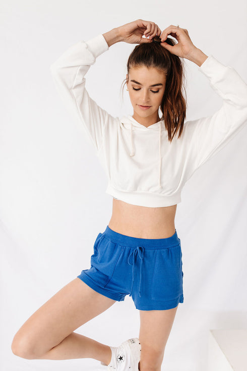 Fair Game Cropped Hoodie