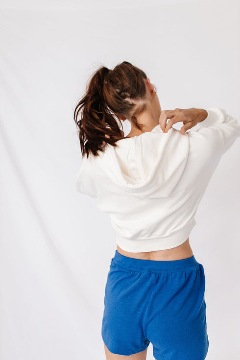 Fair Game Cropped Hoodie