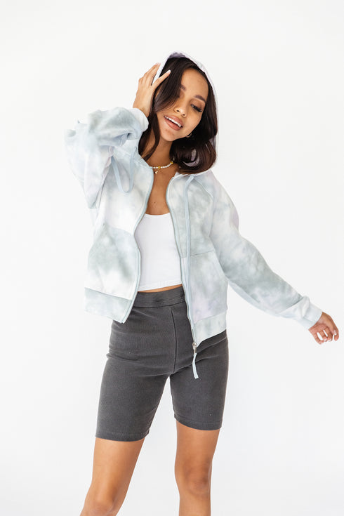 Switch Up Biker Short// Charcoal