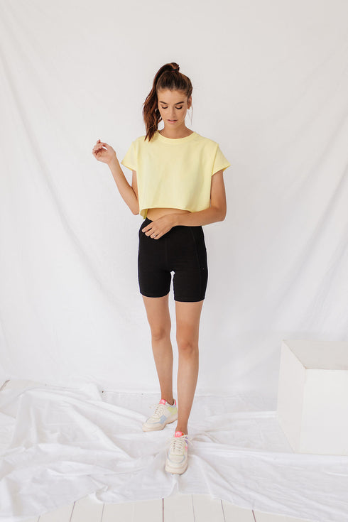 The Everyday Tee// Neon Yellow