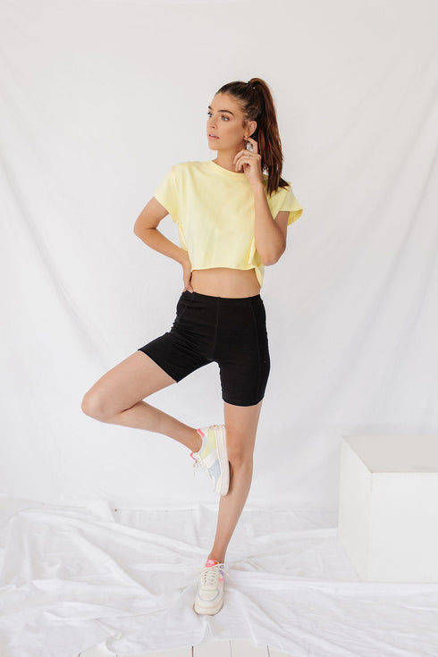 The Everyday Tee// Neon Yellow