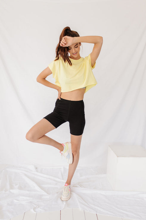 The Everyday Tee// Neon Yellow