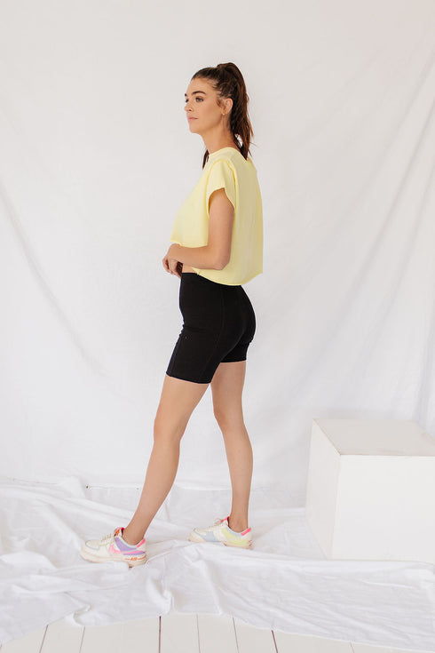 The Everyday Tee// Neon Yellow