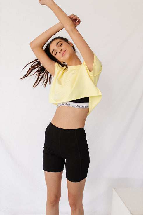 The Everyday Tee// Neon Yellow