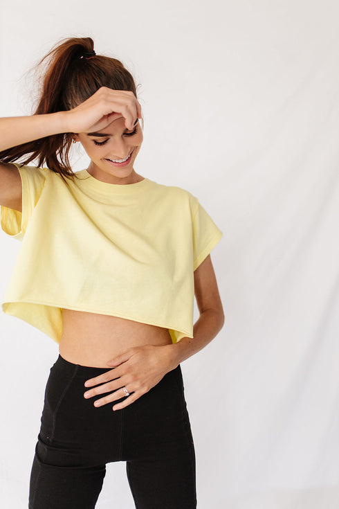 The Everyday Tee// Neon Yellow