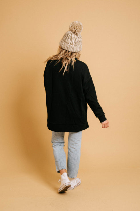Lazy Sunday Pullover // Black