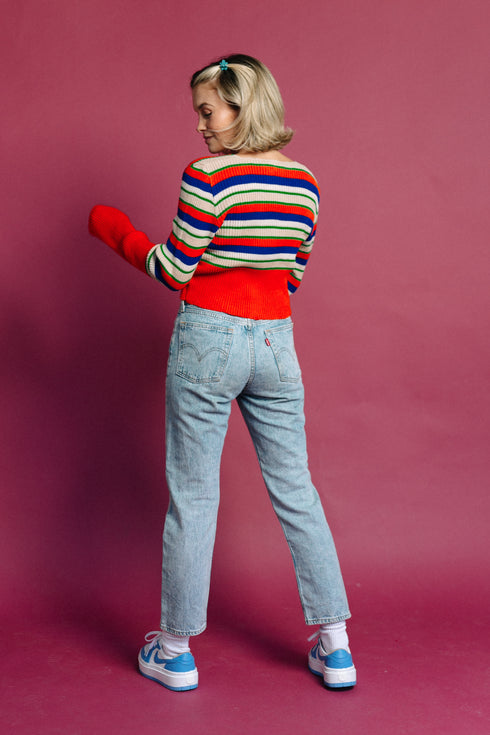 Too Cool For School Striped Top