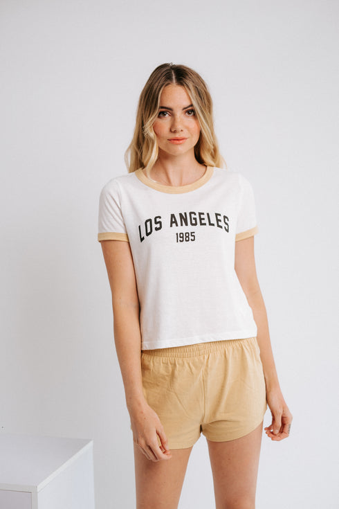 Sporty Girl Short- Yellow