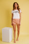 Sporty Girl Short- Rose