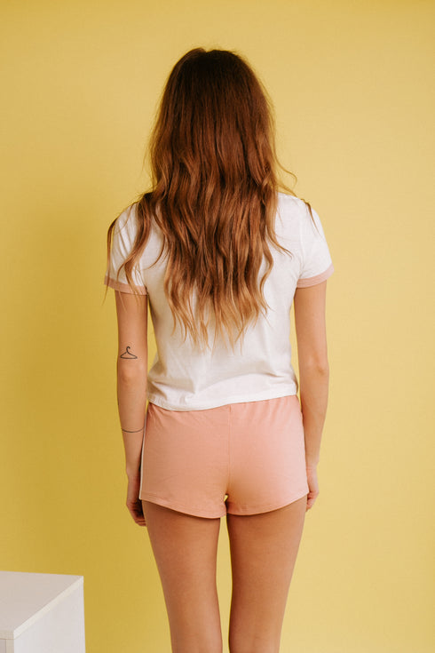 Sporty Girl Short- Rose