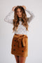 Lola Caramel Skirt