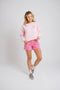 Girls Rule Boys Drool Crop// Baby Pink