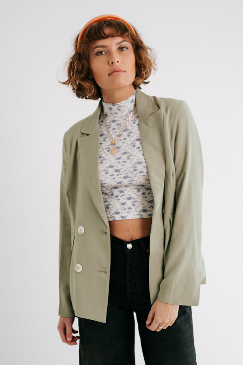 Biz Babe Sage Blazer
