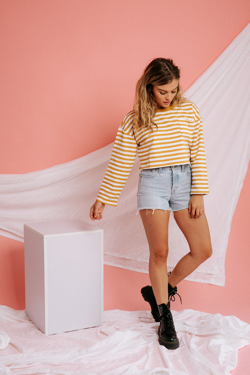 Totally Crushin' Striped Pullover