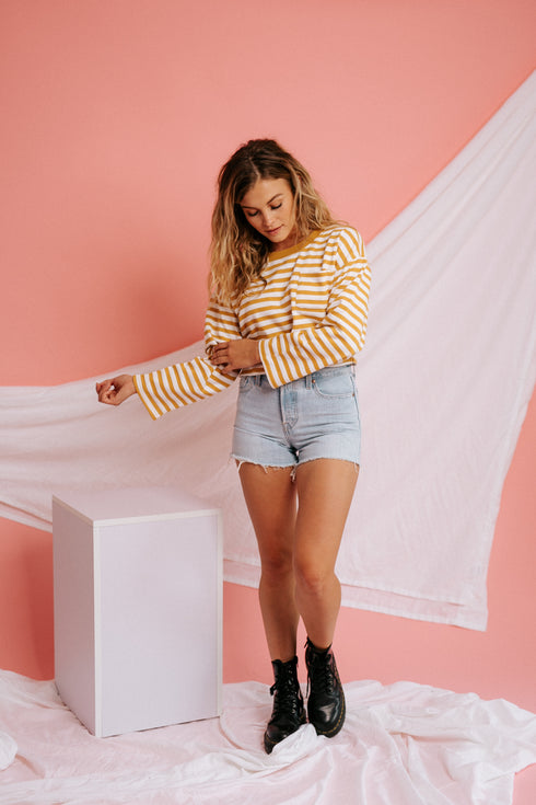 Totally Crushin' Striped Pullover