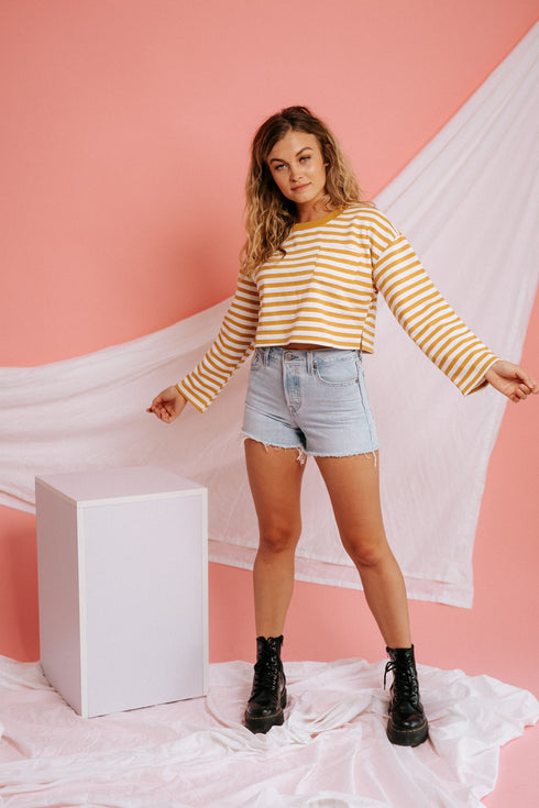 Totally Crushin' Striped Pullover