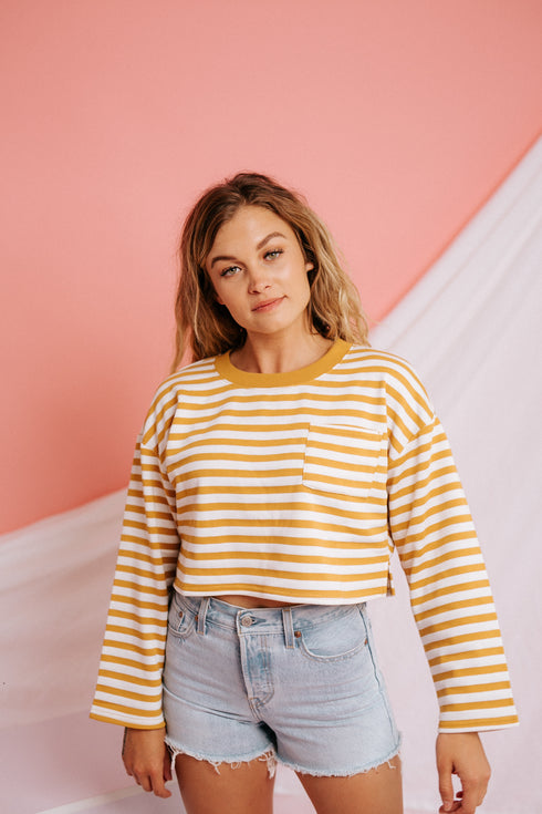 Totally Crushin' Striped Pullover