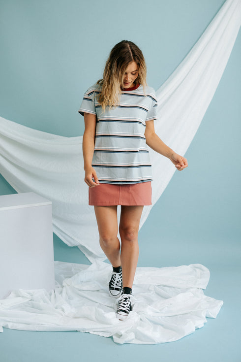 Cotton Candy Striped Tee