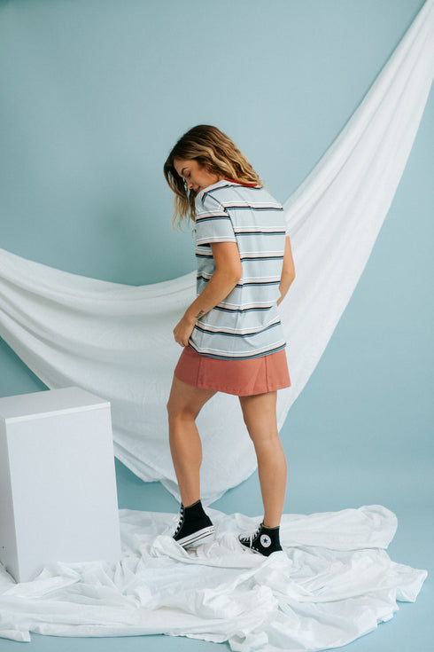 Cotton Candy Striped Tee