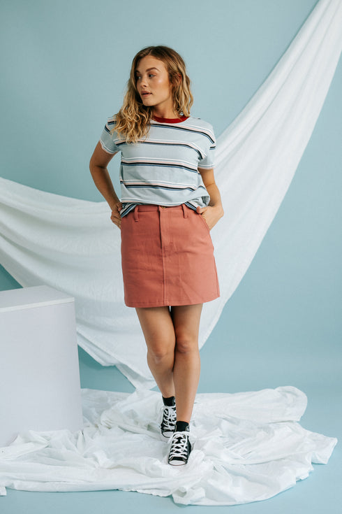 Cotton Candy Striped Tee