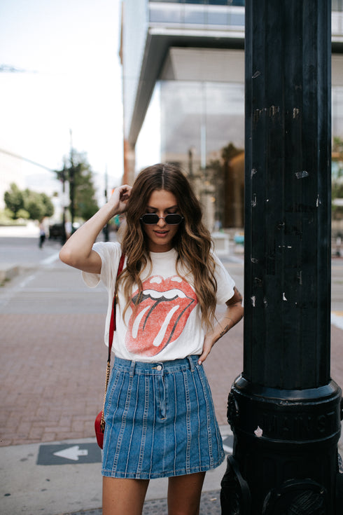 Denim Daze Mini Skirt