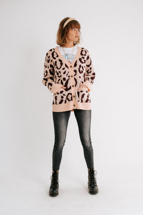 I'm Yours Leopard Cardigan