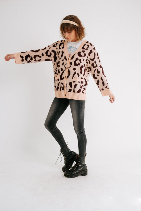 I'm Yours Leopard Cardigan