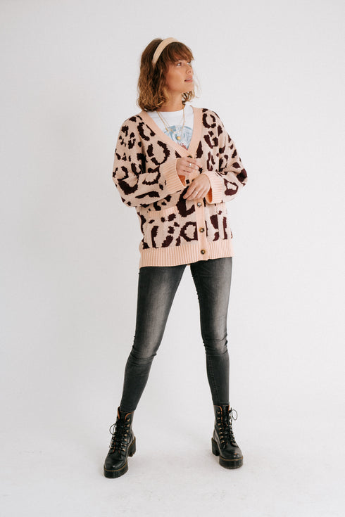 I'm Yours Leopard Cardigan