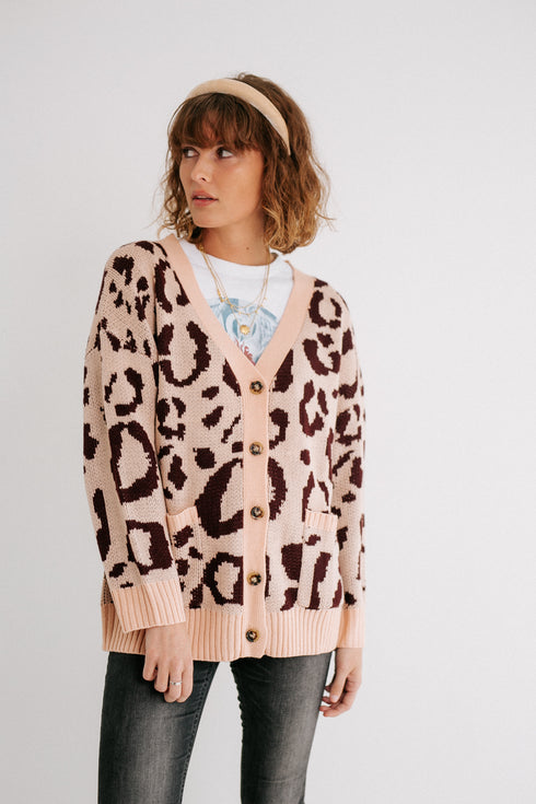 I'm Yours Leopard Cardigan
