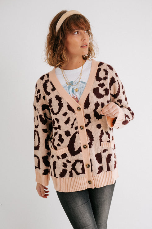 I'm Yours Leopard Cardigan