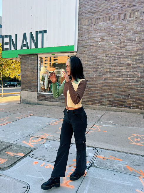 Fashion Icon Ribbed Top