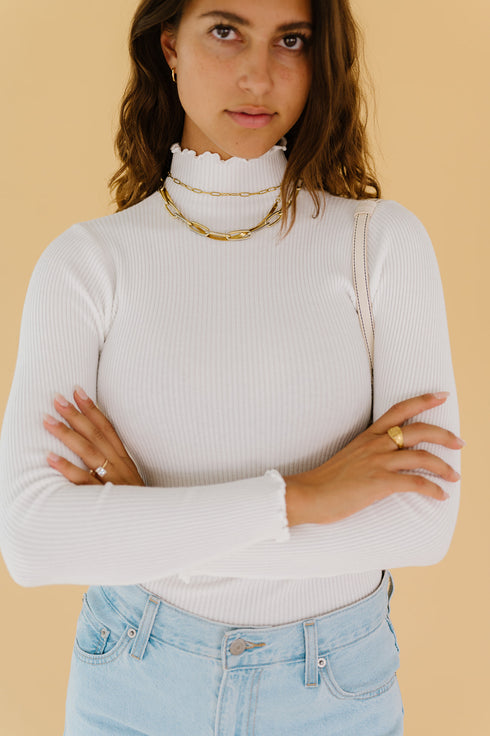 Fall Bestie Ribbed Top