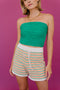 Show Your Stripes Knit Shorts