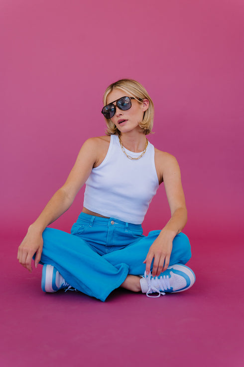 Bowie Cargo Pants // Cobalt