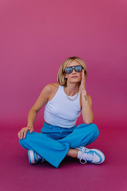 Bowie Cargo Pants // Cobalt