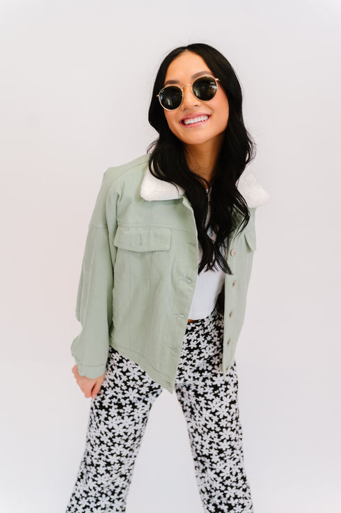 Wonderstruck Jacket // Sage