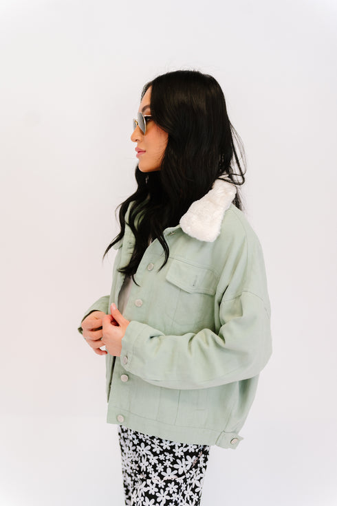 Wonderstruck Jacket // Sage