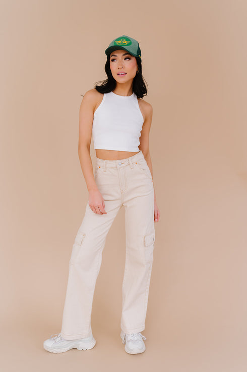 East Village Cargo Pants // Cream *RESTOCKED*