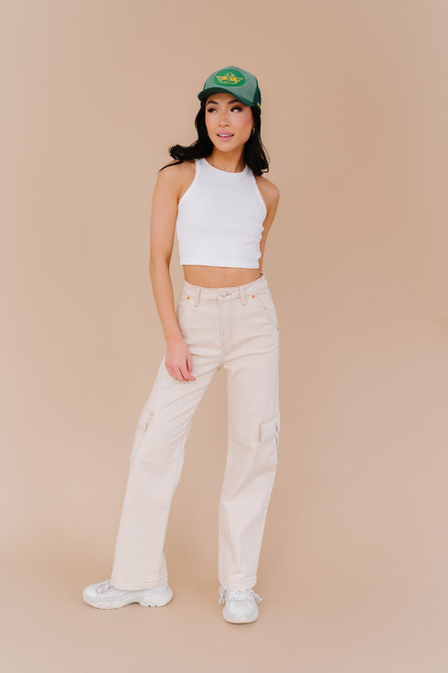 East Village Cargo Pants // Cream *RESTOCKED*
