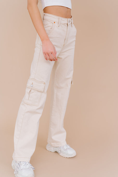 East Village Cargo Pants // Cream *RESTOCKED*