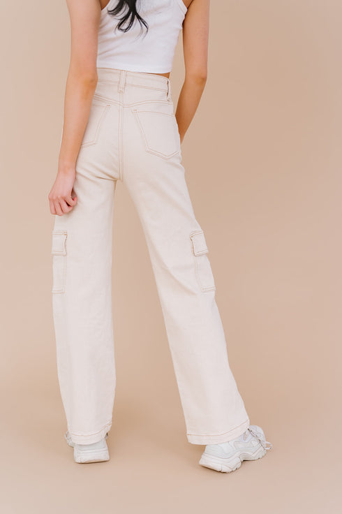East Village Cargo Pants // Cream *RESTOCKED*