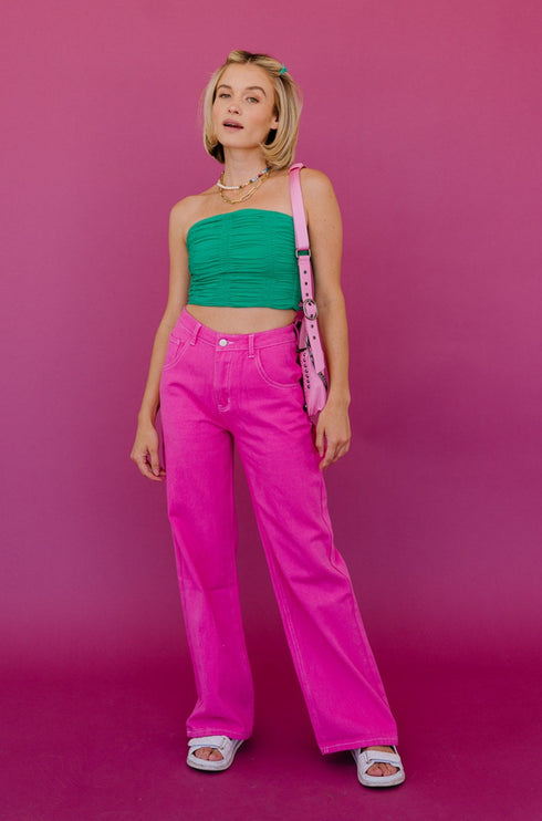 Bowie Cargo Pants // Pink