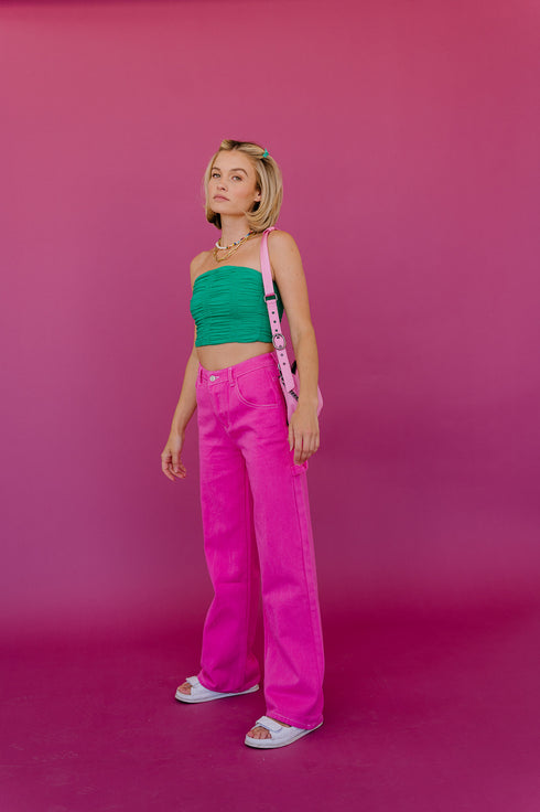 Bowie Cargo Pants // Pink