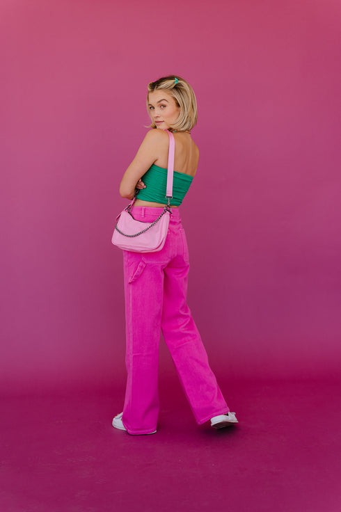 Bowie Cargo Pants // Pink