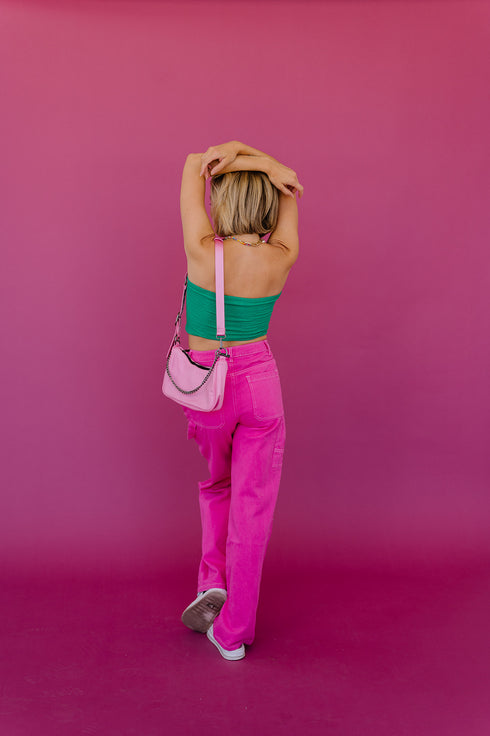 Bowie Cargo Pants // Pink