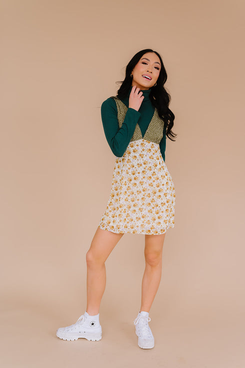 Summer Picnic Floral Dress