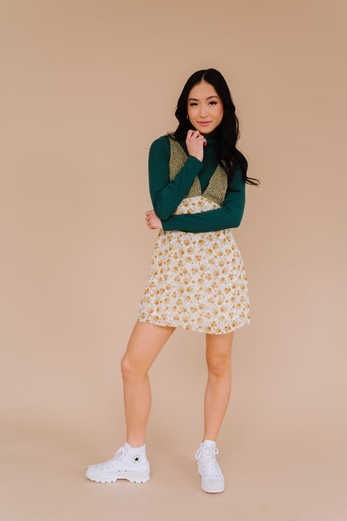 Summer Picnic Floral Dress