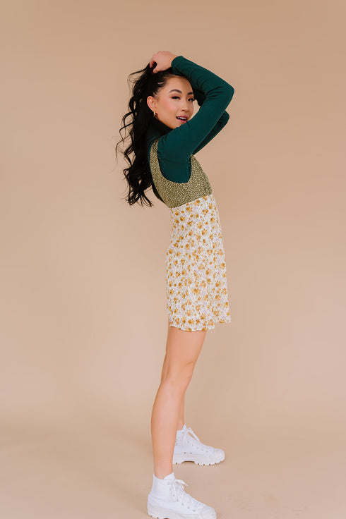 Summer Picnic Floral Dress