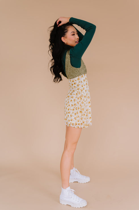 Summer Picnic Floral Dress