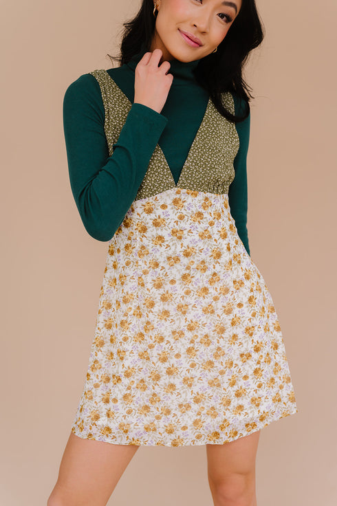 Summer Picnic Floral Dress